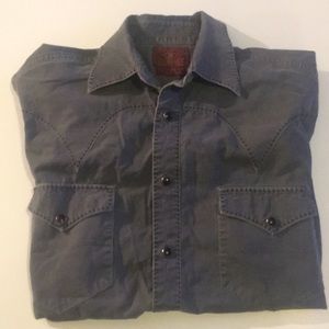 Lucky Brand short sleeve Button Down